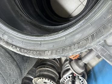 Шины 265 / 45 / R 21, Лето, Б/у, Комплект, Внедорожные (АТ/МТ), Michelin — 5