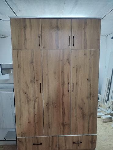 сервант рижский: Шифоньер, шкаф для одежды, Прямой, ЛДСП — 5