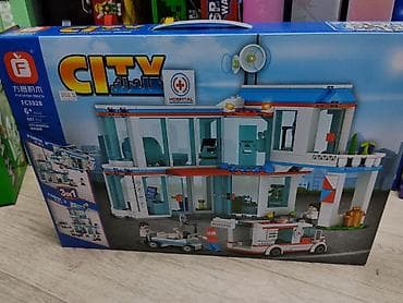 games for ps3: Конструктор Farange Block CITY Hospital FC3328 - Тематика: городская — 1