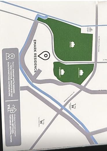 emark residens: 2 комнаты, 76 м², Элитка, 8 этаж, Готовая ПСО (под самоотделку) — 5