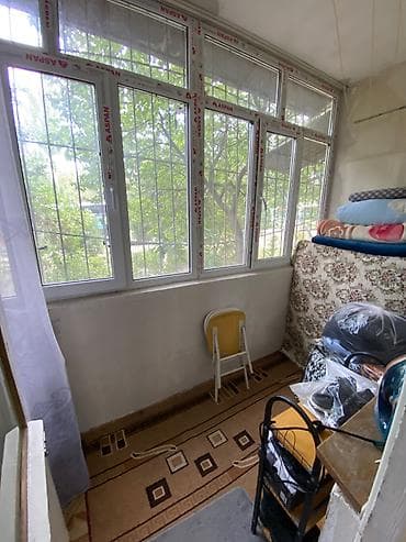 Недвижимость: 1 комната, 48 м², Аламедин-1 мкр 106 серия, 1 этаж, Косметический ремонт — 9