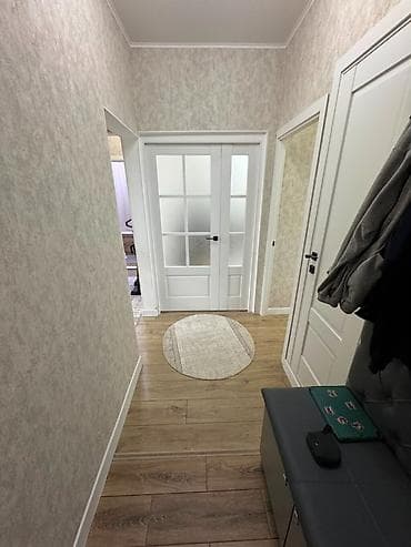 110: 3 комнаты, 69 м², Улан мкр 106 серия, 9 этаж, Евроремонт — 10