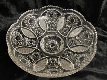 куплю посуды: Хрустальные вазы, салаьники, фрутовницы. Классика чешского хрусталя! — 21