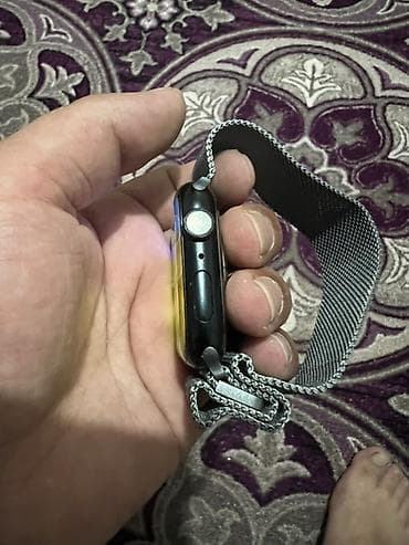 скупка мониторов в любом состоянии: Apple Watch 7 поколения 45 мм Темно синевато зеленного света Без — 4