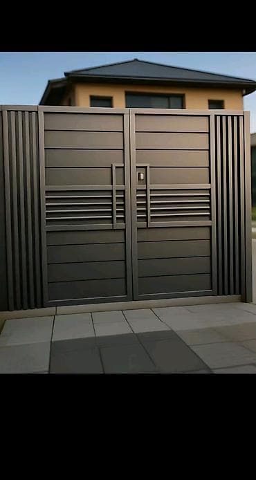 петы: Металлические, Автоматические, Длина: 5 м, Nice, Консольная конструкция, Для частного дома, С калиткой, Оптом, Новый, Бесплатная установка — 9