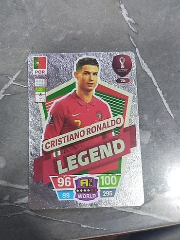 открытки: Коллекционная карточка “Cristiano Ronaldo – LEGEND” из серии World — 1