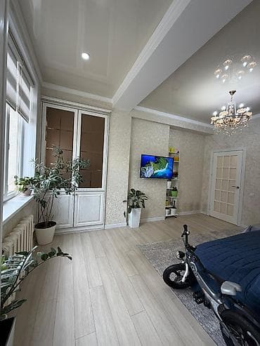 дом мкр джал: 4 комнаты, С мебелью полностью — 9