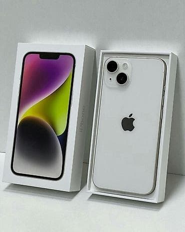 сколько стоит айфон 15: IPhone 14, 128 ГБ, Белый, Коробка, 86 % — 1