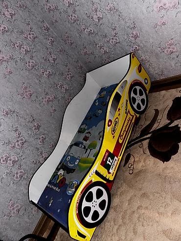 детский сиденья: Детская кровать-машинка Tayo The Little Bus - Яркий дизайн в виде — 1