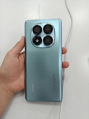 one plus: Redmi, Redmi Note 14 Pro, Б/у, 512 ГБ, цвет - Голубой, 2 SIM — 1