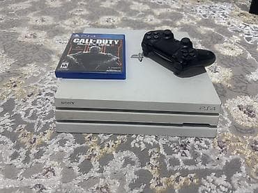 hello neighbor: Sony PlayStation 4 Pro (белая) + беспроводной контроллер DualShock 4 + — 1