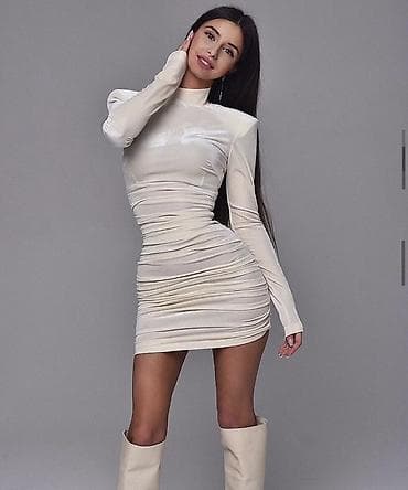 second hand: Платья ANGE 1) Белое короткое платье ANGE dress – 3000 c - Силуэт — 10