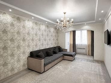 кызыл кия кыз: 1 бөлмө, 45 м², 7 кабат, Дизайнердик ремонт — 1