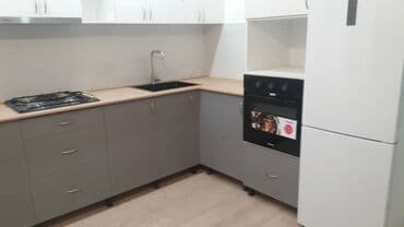 термометр кухонный: Кире бериш үчүн гарнитур, Шкаф, МДФ, түсү - Боз — 7