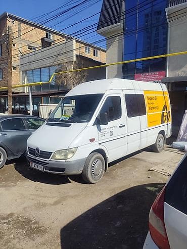 Грузовые перевозки на Mercedes-Benz Sprinter (высокая крыша) -