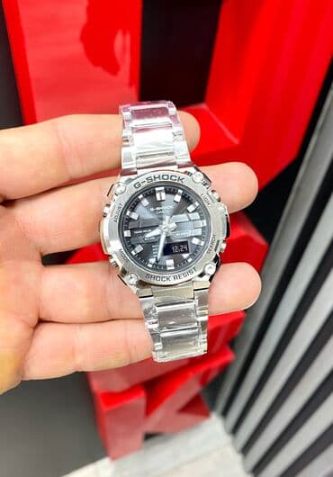 часы фирмы casio: G-shock GST-B600 ___ корпус усилен карбоном со стальной отделкой; — 2