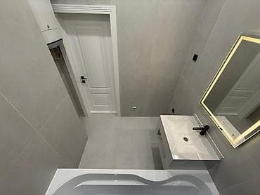 Квартиры: 2 комнаты, 68 м², Асанбай мкр Элитка, 4 этаж, ПСО (под самоотделку) — 2