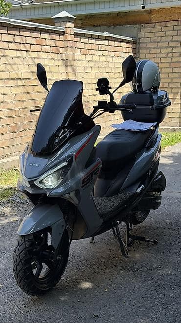 обмен на макси: Макси-скутер Yamaha, 150 куб. см, Бензин, Б/у — 4
