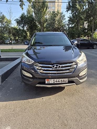 hongqi ehs9: Hyundai Santa Fe: 2014 г., Кроссовер — 3