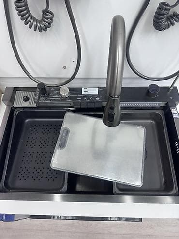 Многофункциональная кухонная мойка с аксессуарами - Встраиваемая