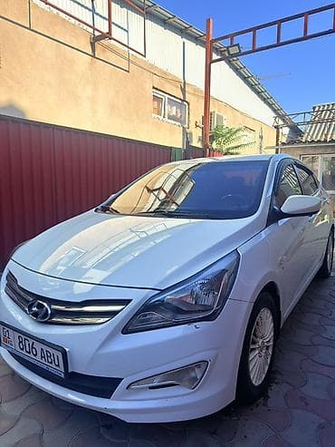 1: Hyundai Accent: 2015 г., 1.6 л, Автомат, Бензин, Седан — 1