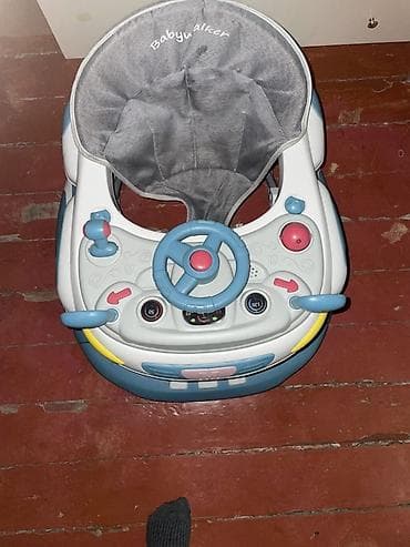 балдар арабасы: Детские ходунки Babywalker с игровой панелью - Конструкция 2-в-1 — 2