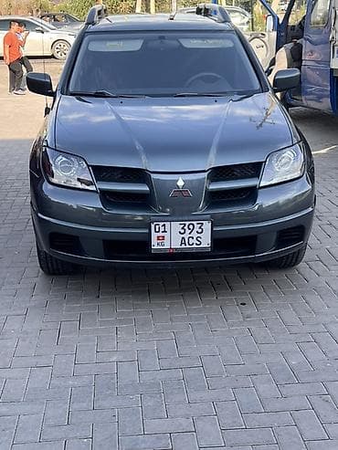 215 60 16 шина: Mitsubishi Outlander: 2003 г., 2.4 л, Автомат, Бензин, Кроссовер — 1
