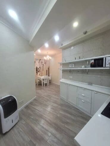 Паркет: 2 бөлмө, Душ кабинасы, Жаздык, жууркан-төшөк каптары, Кондиционер — 6