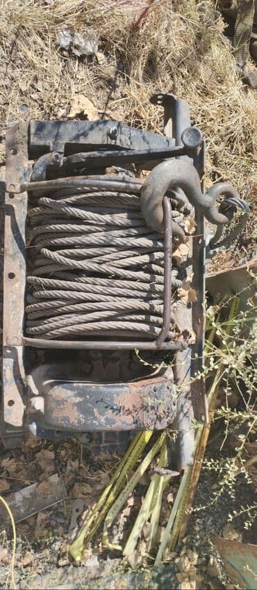 скупка генераторов: Лебёдка тросовая в сборе - Модель: механическая/канатная лебёдка на — 2