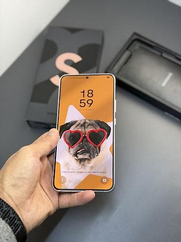 google pixel buds: Samsung Galaxy S22 Plus, Б/у, 128 ГБ, цвет - Розовый, 2 SIM — 5