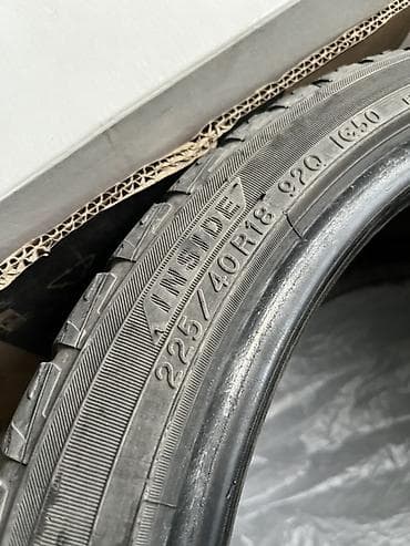 rf1 rf2: Шины 225 / 40 / R 18, Зима, Б/у, Комплект, Легковые, Япония, Bridgestone — 3