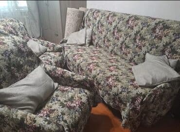 шефонер: Раскладной диван, Б/у — 4