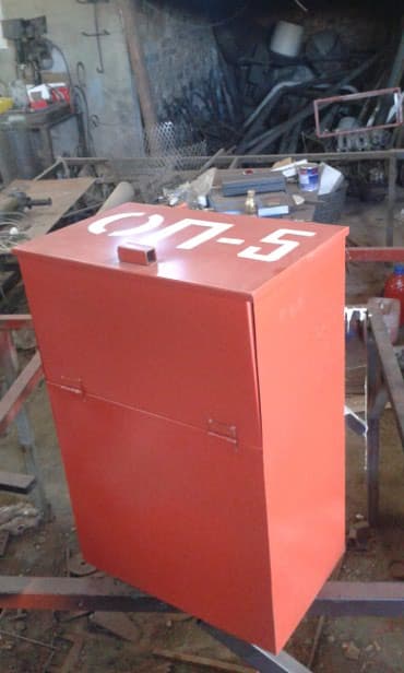 Щит пожарный укомплектованый в наличие. Пожарное оборудование — 9