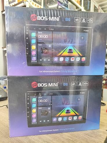Автомобильная медиасистема BOS-MINI B6 - Экран: 9", QLED - Память: 4