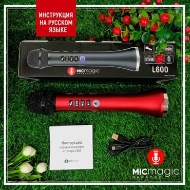 Micmagic L600 самый лучший караоке микрофон at lalafo.kg Micmagic L600 самый лучший караоке микрофон