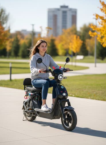 электронная велик: Электровелосипед, Б/у — 1