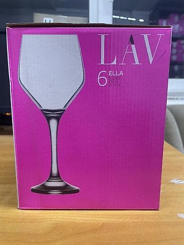посуда стеклянные: Набор бокалов LAV ELLA, модель ELL563 - Назначение: бокалы для — 4
