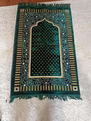 намазник оптом: Жайнамаз, Плотный, цвет - Зеленый — 1