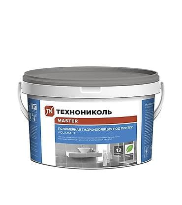 bed: Полимерная гидроизоляция под плитку ТЕХНОНИКОЛЬ MASTER AQUAMAST, ведро — 2