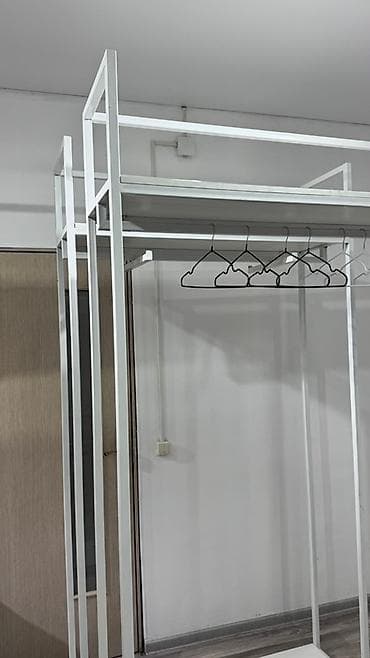 вешалки стойки: Полка для вещей и одежды, Б/у, Железо, Бесплатная доставка, Самовывоз, Платная доставка — 7