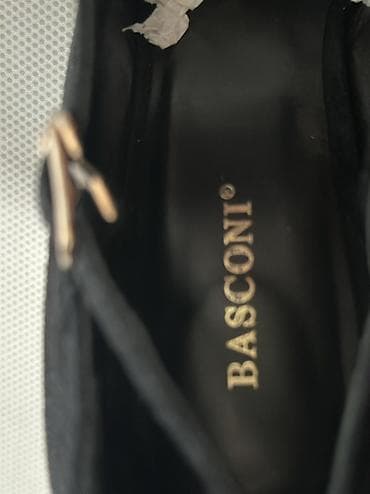 basconi: Туфли, 39, Basconi, Б/у, цвет - Черный, Платная доставка, Самовывоз — 8