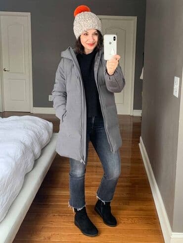 спортивные пуховики: Uniqlo куртки зимние куртка женская женская куртка пуховик — 1