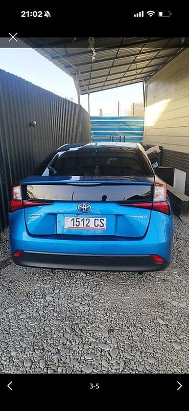 top riding: Toyota Prius: 2020 г., Автомат, Гибрид, Хэтчбэк — 5