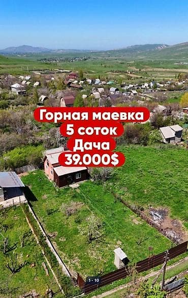 участки дачи: 🏔 ПРОДАЮ ДАЧУ В ГОРНОЙ МАЕВКЕ! ✨ 5 СОТОК — ИДЕАЛЬНЫЙ УЧАСТОК! ✔ — 1