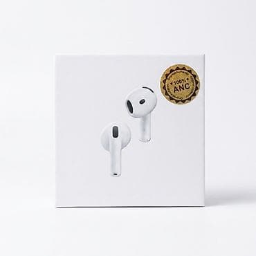 Аудиотехника: Беспроводные вкладыши наушники, Apple, AirPods 4, Новый — 1