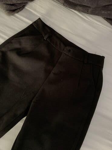 джинсы черные: Джинсы, Прямые, Средняя талия, L — 3