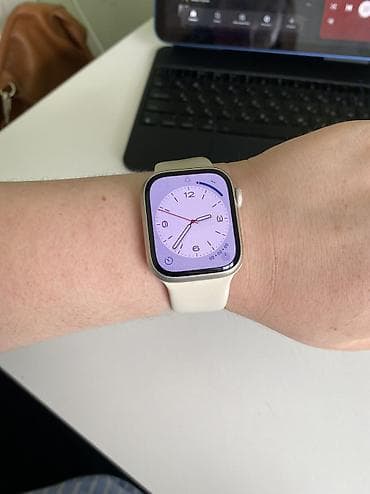 amazfit bip 6: 🔥 🇺🇸 Отличные Apple Watch Series 8 (41mm) в полном комплекте! Оригинал — 6