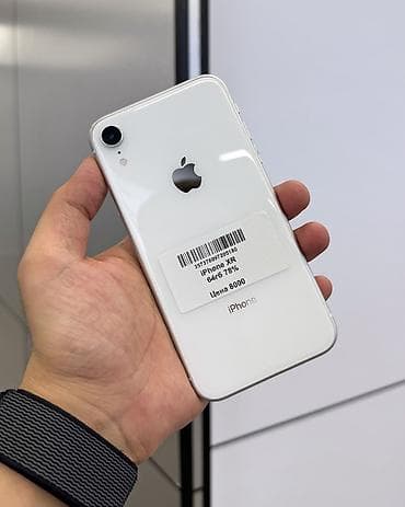 poco c75: IPhone Xr, Б/у, 64 ГБ, Белый, Защитное стекло, Чехол, В рассрочку, 78 % — 1
