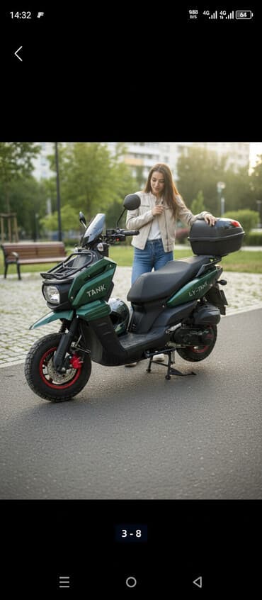 продаю бу скутер г кант: Скутер Tank 150 куб. см Особенности: - Двигатель 150 см³, вариаторная — 2
