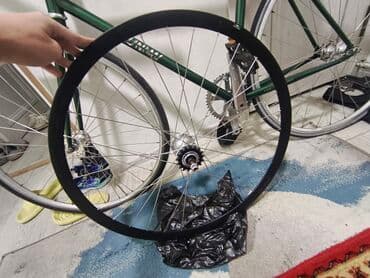 моторы для велосипедов: Итальянские колеса miche technology tubular. на переднем ось слизан, а — 2